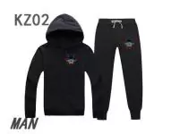 survetement kenzo pantalon en coton avec long sleeved in kz201847 for homme